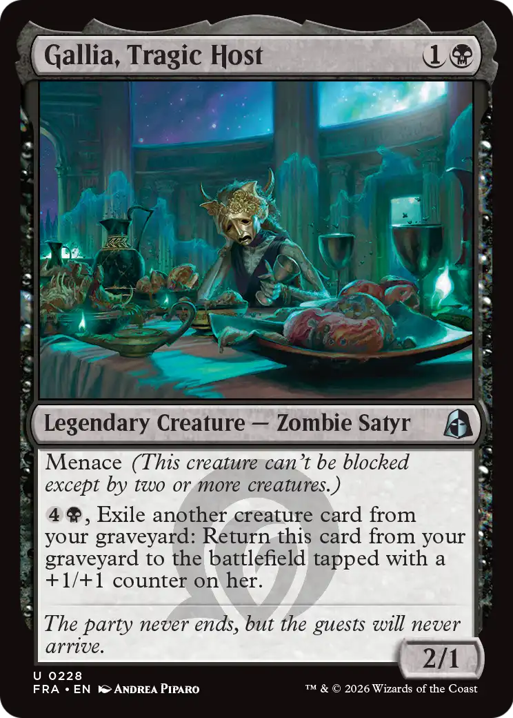 Gallia, Tragic Host [Reality Fracture] | Impulse Games and Hobbies