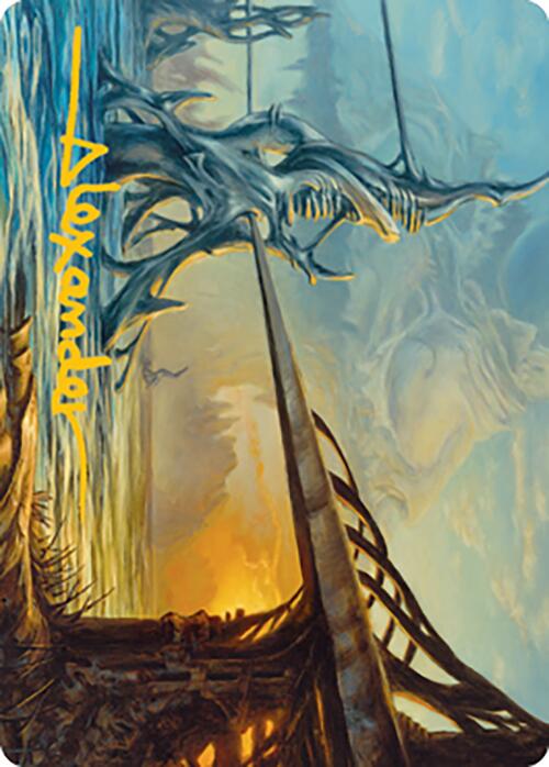 Razortide Bridge Art Card (Gold-Stamped Signature) [Modern Horizons 2 Art Series] | Impulse Games and Hobbies