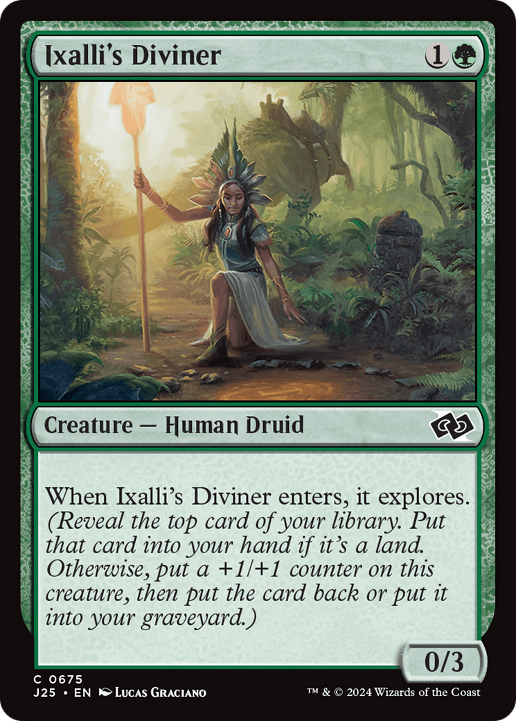 Ixalli's Diviner [Foundations Jumpstart] | Impulse Games and Hobbies