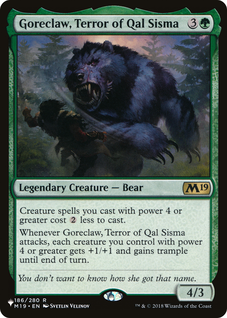 Goreclaw, Terror of Qal Sisma [The List] | Impulse Games and Hobbies
