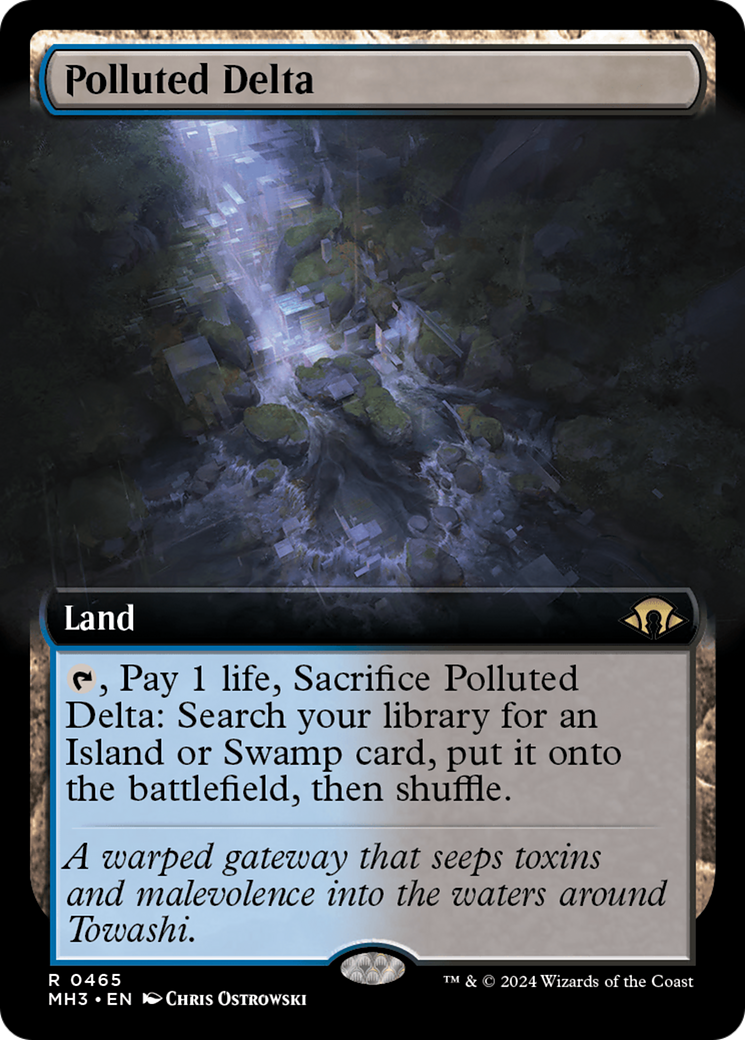 Polluted Delta (Extended Art) [Modern Horizons 3] | Impulse Games and Hobbies