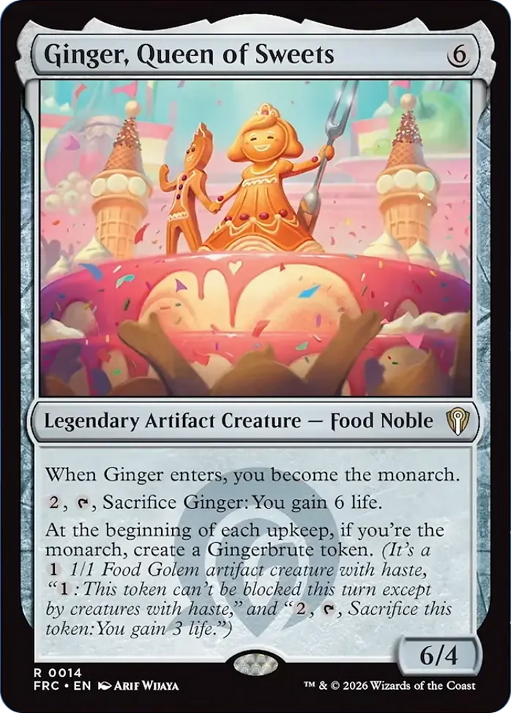 Ginger, Queen of Sweets [Reality Fracture Commander] | Impulse Games and Hobbies