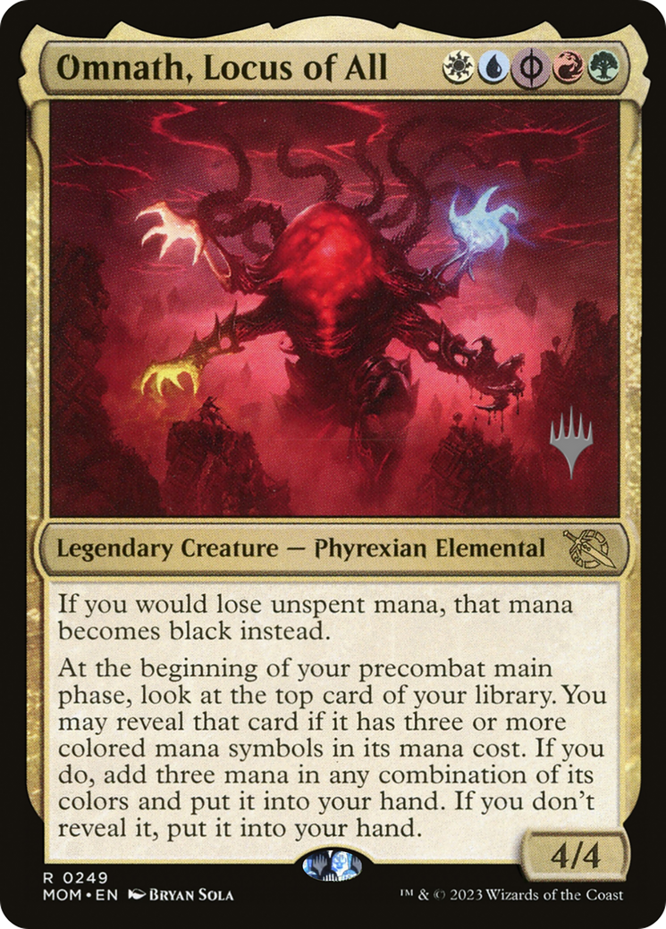 Omnath, Locus of All (Promo Pack) [March of the Machine Promos] | Impulse Games and Hobbies