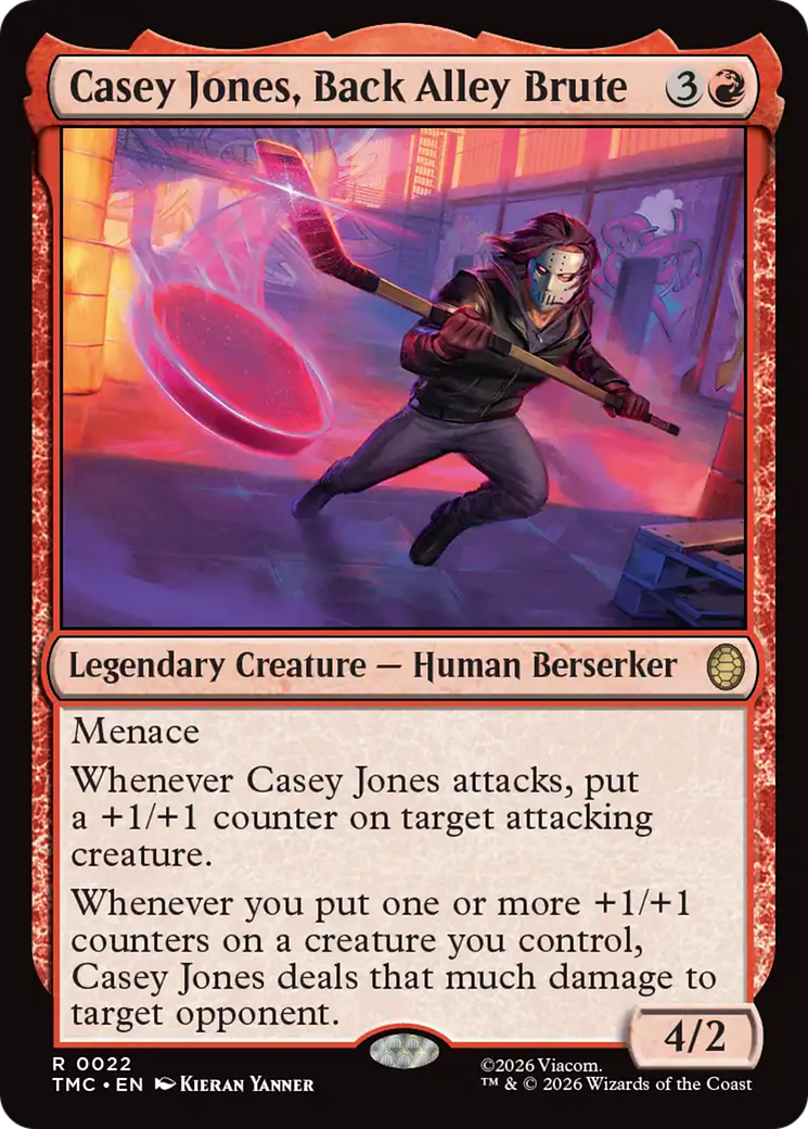 Casey Jones, Back Alley Brute [Teenage Mutant Ninja Turtles Commander] | Impulse Games and Hobbies
