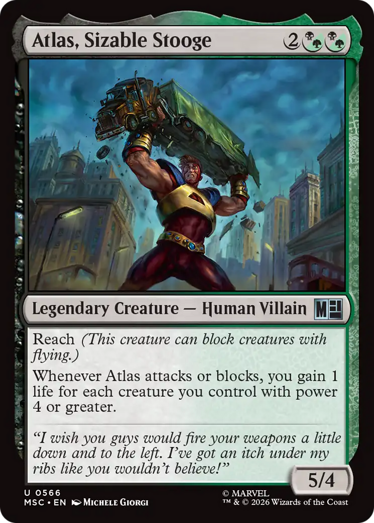 Atlas, Sizable Stooge [Marvel Super Heroes] | Impulse Games and Hobbies
