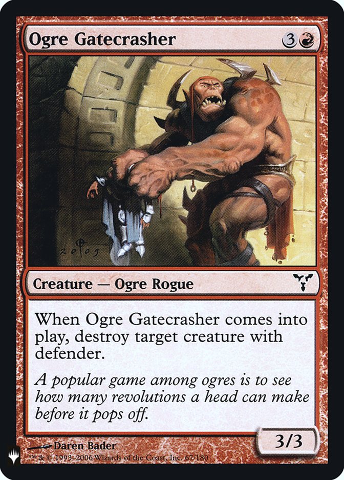 Ogre Gatecrasher [Mystery Booster] | Impulse Games and Hobbies