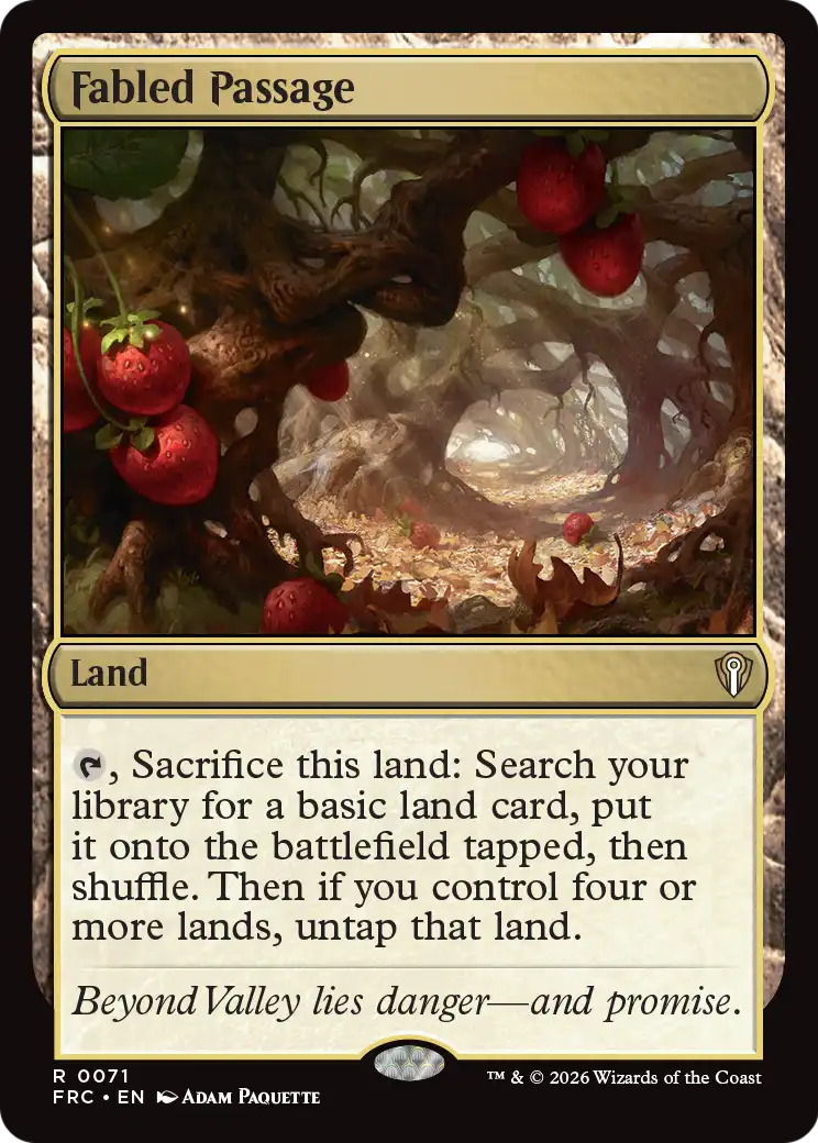 Fabled Passage [Reality Fracture Commander] | Impulse Games and Hobbies