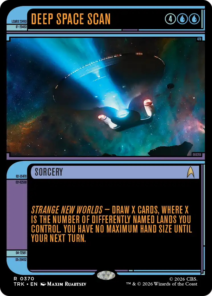 Deep Space Scan (Showcase) [Star Trek] | Impulse Games and Hobbies