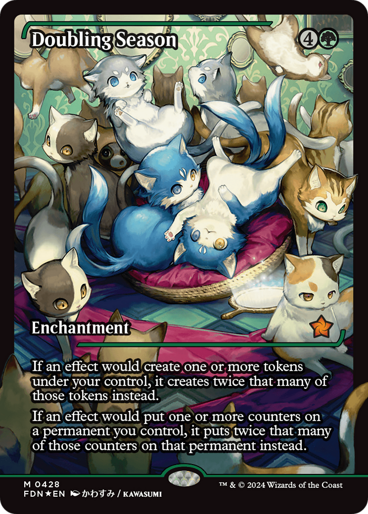 Doubling Season (Showcase) [Foundations] | Impulse Games and Hobbies