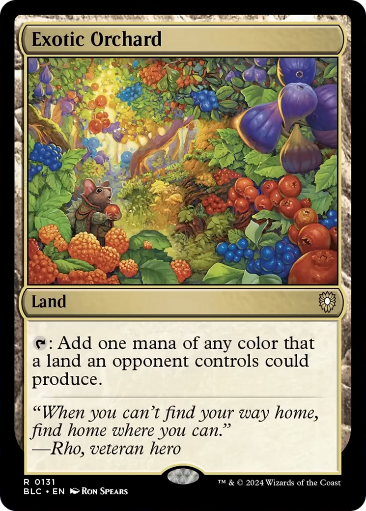 Exotic Orchard [Bloomburrow Commander] | Impulse Games and Hobbies