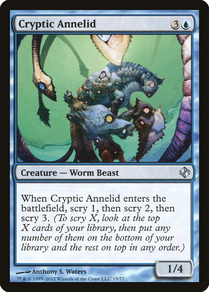 Cryptic Annelid [Duel Decks: Venser vs. Koth] | Impulse Games and Hobbies