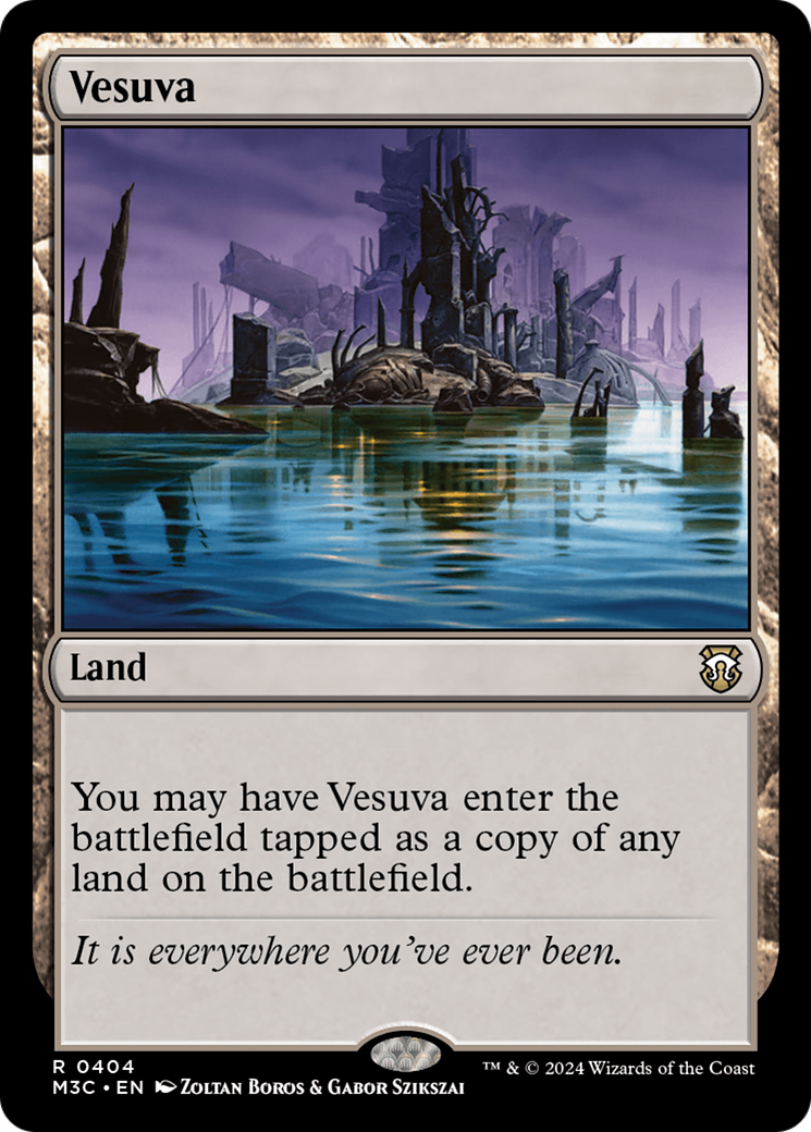 Vesuva (Ripple Foil) [Modern Horizons 3 Commander] | Impulse Games and Hobbies