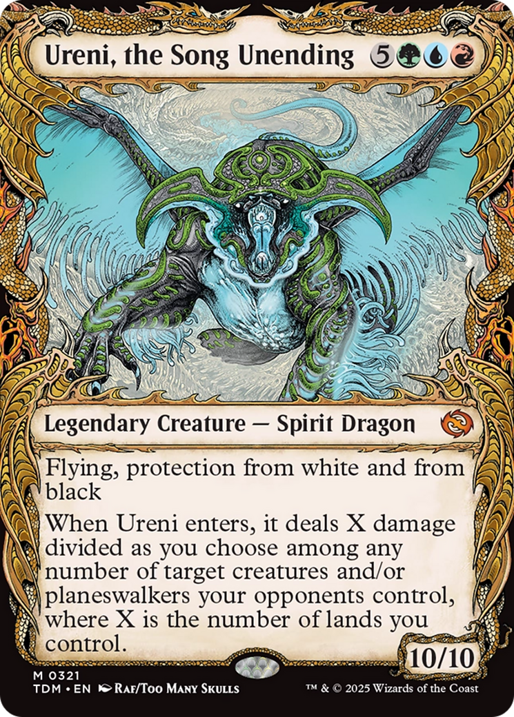 Ureni, the Song Unending (Showcase) [Tarkir: Dragonstorm] | Impulse Games and Hobbies