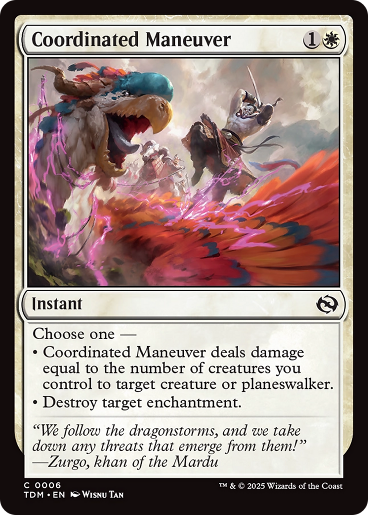 Coordinated Maneuver [Tarkir: Dragonstorm] | Impulse Games and Hobbies