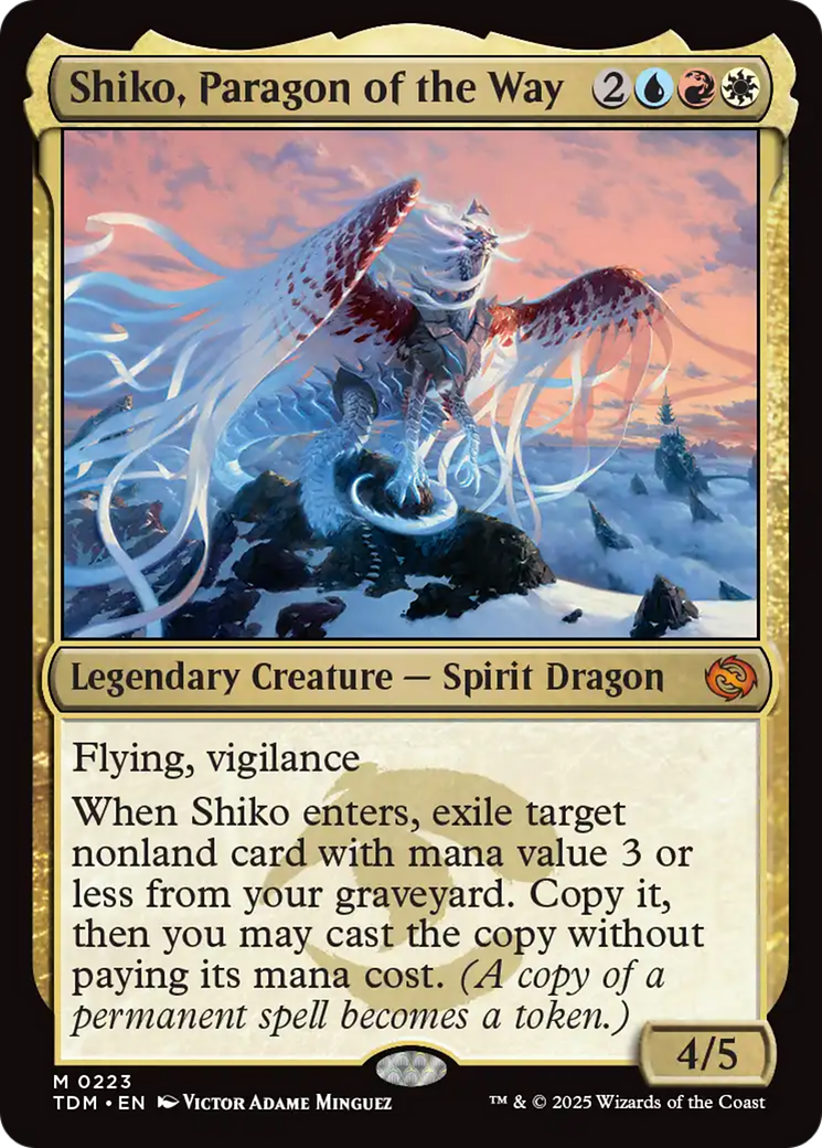 Shiko, Paragon of the Way [Tarkir: Dragonstorm] | Impulse Games and Hobbies