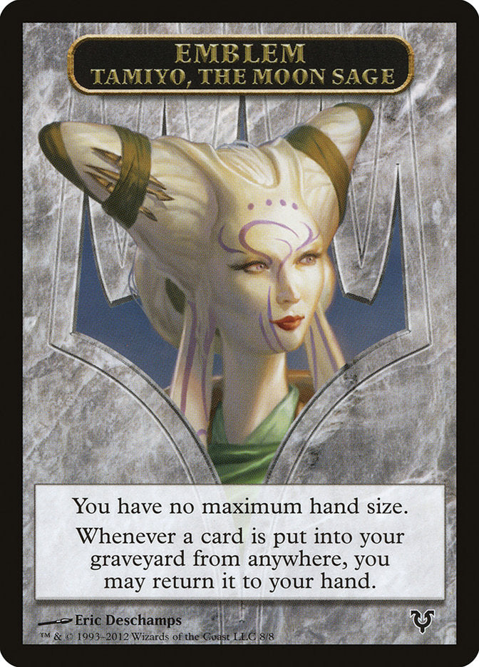 Tamiyo, the Moon Sage Emblem [Avacyn Restored Tokens] | Impulse Games and Hobbies