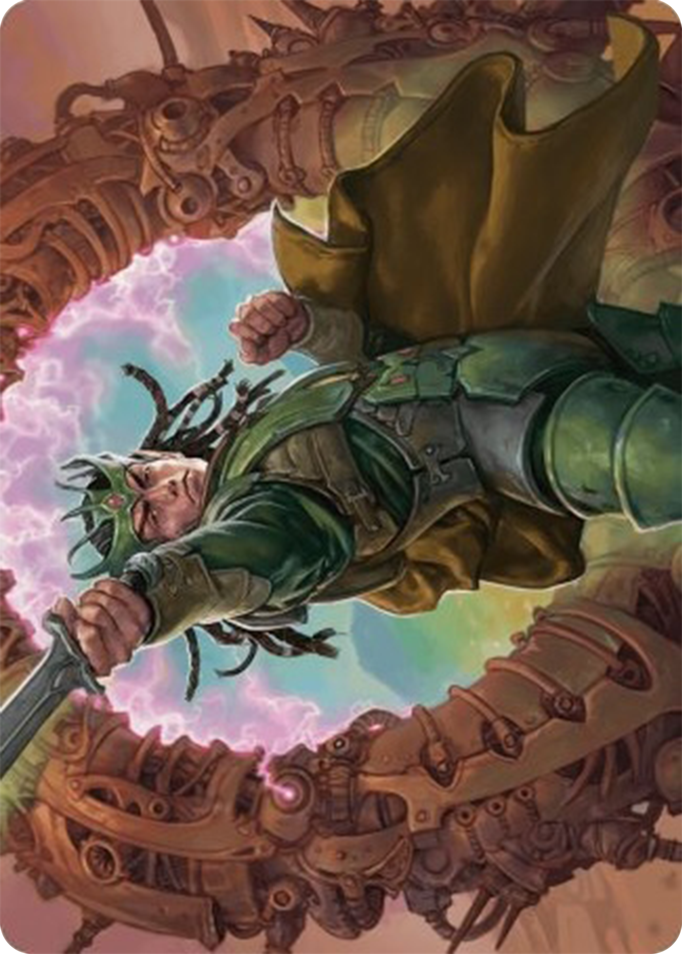 Eladamri, Korvecdal Art Card [Modern Horizons 3 Art Series] | Impulse Games and Hobbies