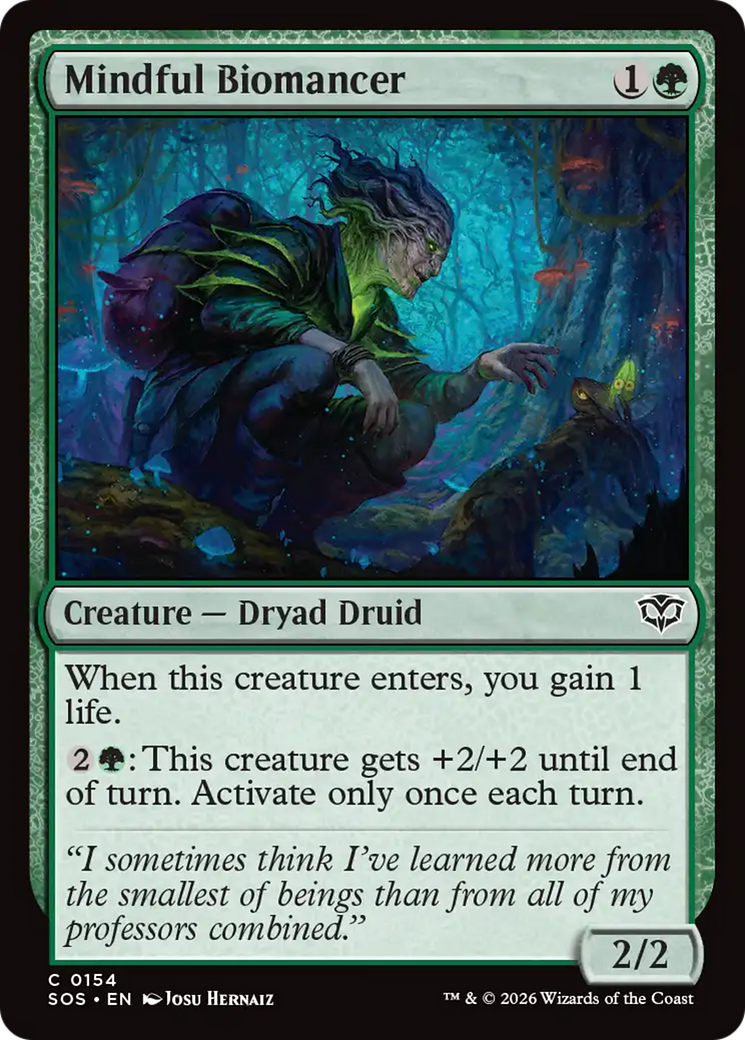 Mindful Biomancer [Secrets of Strixhaven] | Impulse Games and Hobbies