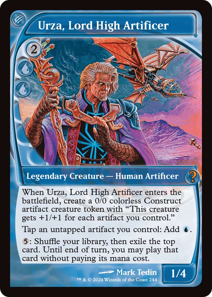 Urza, Lord High Artificer (Future Sight) [Mystery Booster 2] | Impulse Games and Hobbies