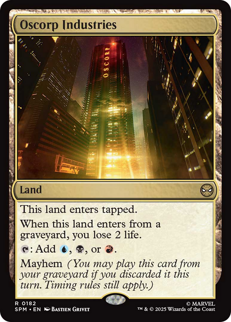Oscorp Industries [Marvel's Spider-Man] | Impulse Games and Hobbies