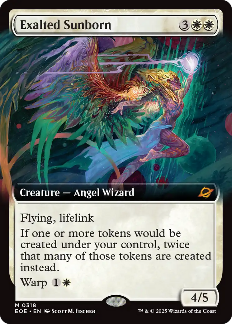 Exalted Sunborn (Extended Art) [Edge of Eternities] | Impulse Games and Hobbies
