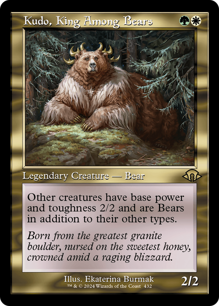 Kudo, King Among Bears (Retro) [Modern Horizons 3] | Impulse Games and Hobbies