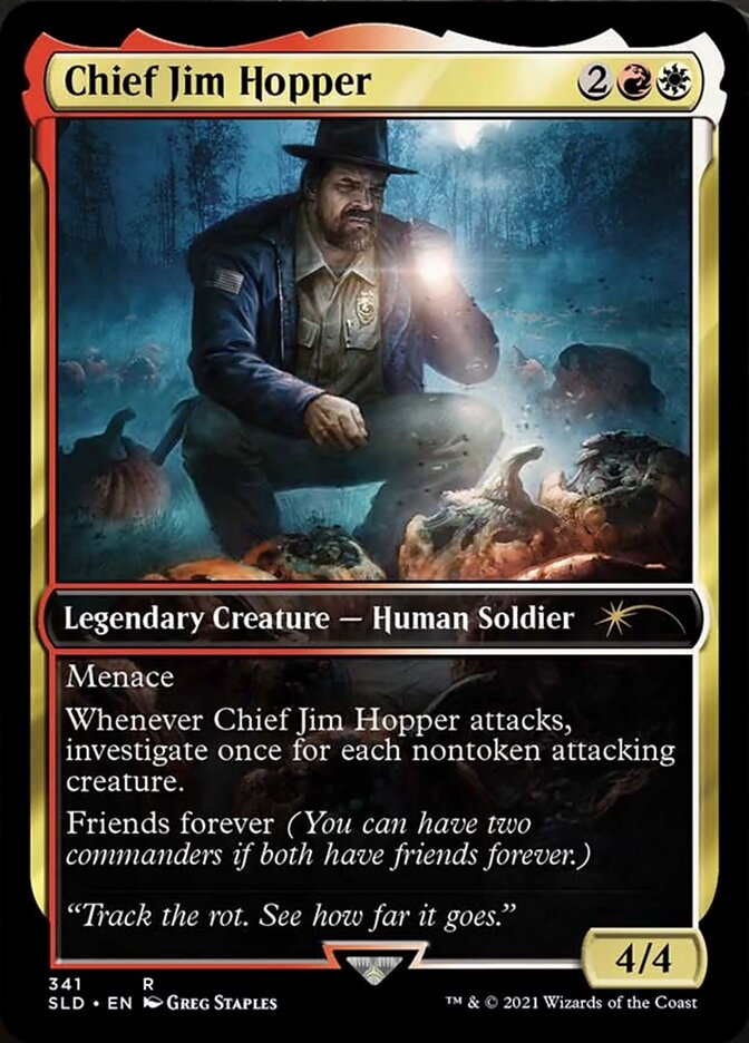 Chief Jim Hopper [Secret Lair Drop Series] | Impulse Games and Hobbies