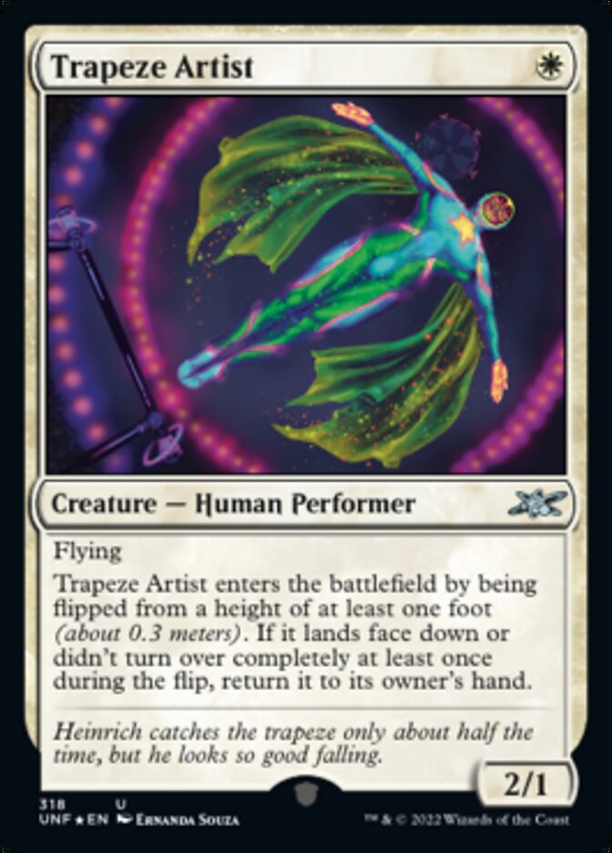 Trapeze Artist (Galaxy Foil) [Unfinity] | Impulse Games and Hobbies