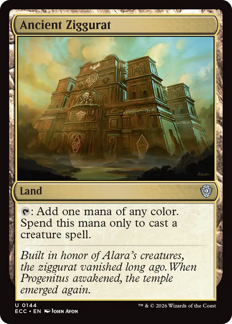 Ancient Ziggurat [Lorwyn Eclipsed Commander] | Impulse Games and Hobbies
