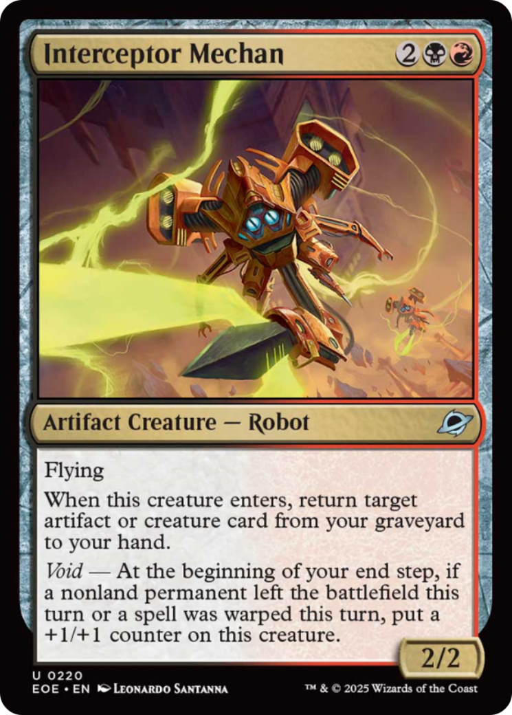 Interceptor Mechan [Edge of Eternities] | Impulse Games and Hobbies
