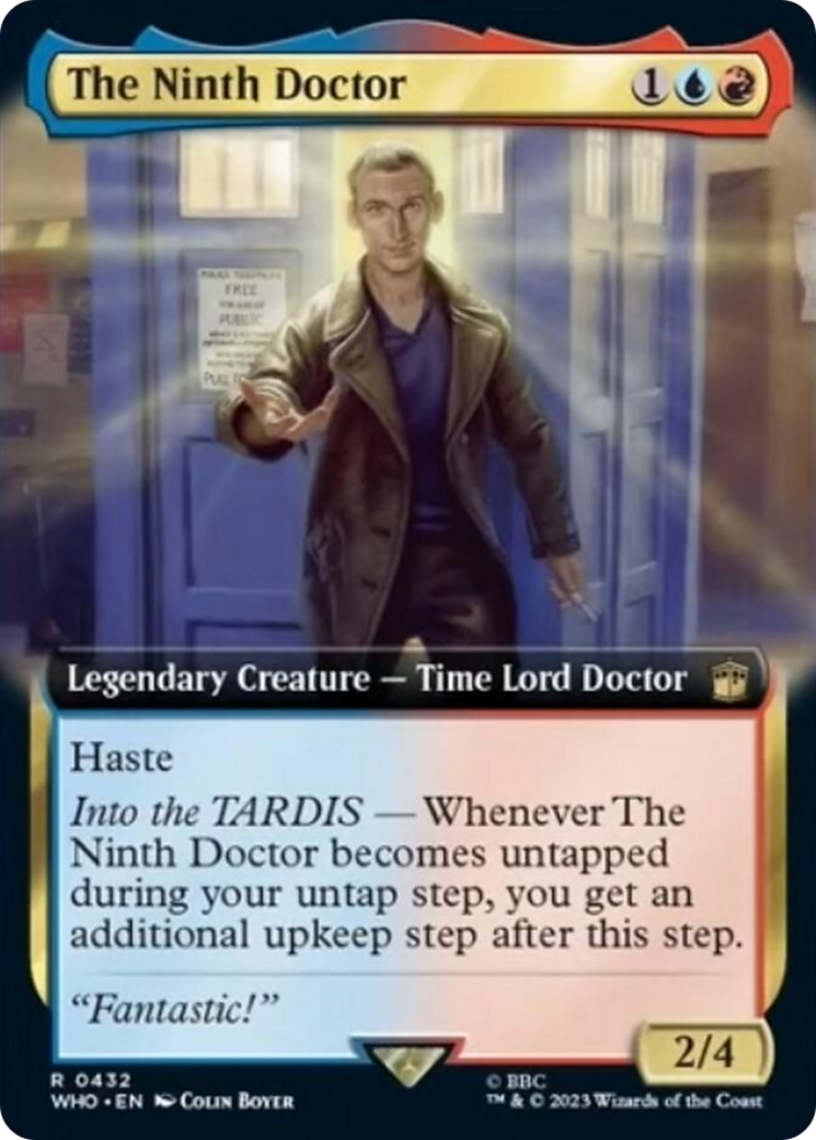 The Ninth Doctor (Extended Art) [Doctor Who] | Impulse Games and Hobbies