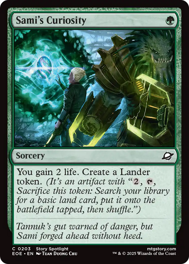 Sami's Curiosity [Edge of Eternities] | Impulse Games and Hobbies