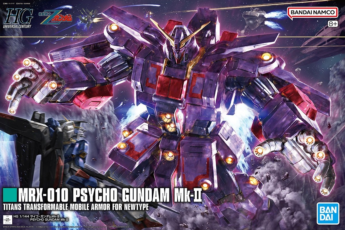 Bandai HGUC #261 1/144 Psycho Gundam Mk-II "Mobile Suit Zeta Gundam" | Impulse Games and Hobbies