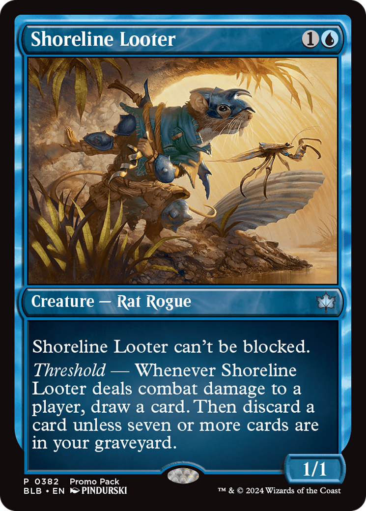 Shoreline Looter [Bloomburrow Promos] | Impulse Games and Hobbies