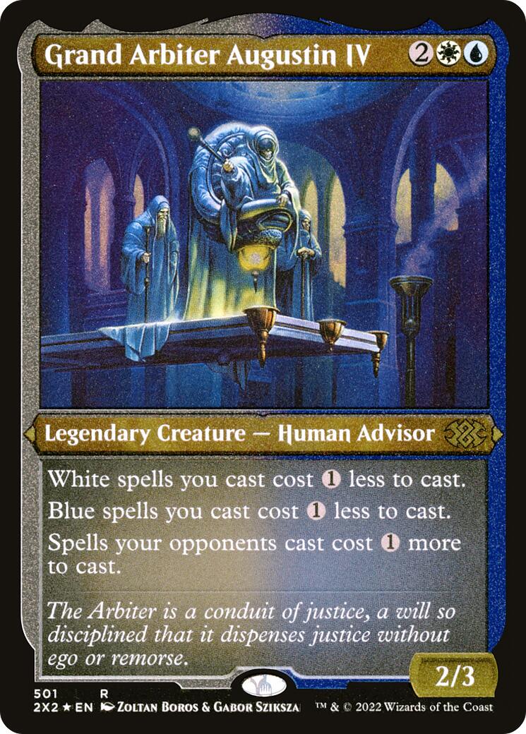 Grand Arbiter Augustin IV (Foil Etched) [Double Masters 2022] | Impulse Games and Hobbies