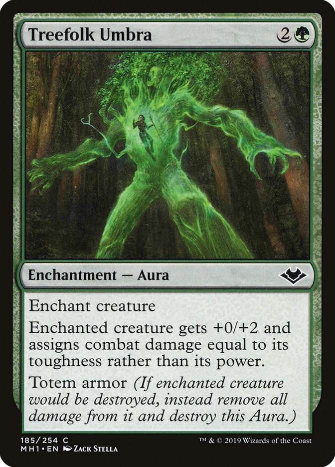 Treefolk Umbra [Modern Horizons] | Impulse Games and Hobbies