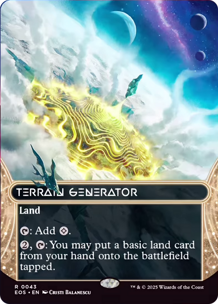 Terrain Generator (0043) (Borderless) [Edge of Eternities: Stellar Sights] | Impulse Games and Hobbies