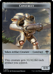 Thopter // Construct (41) Double-Sided Token [Commander Masters Tokens] | Impulse Games and Hobbies