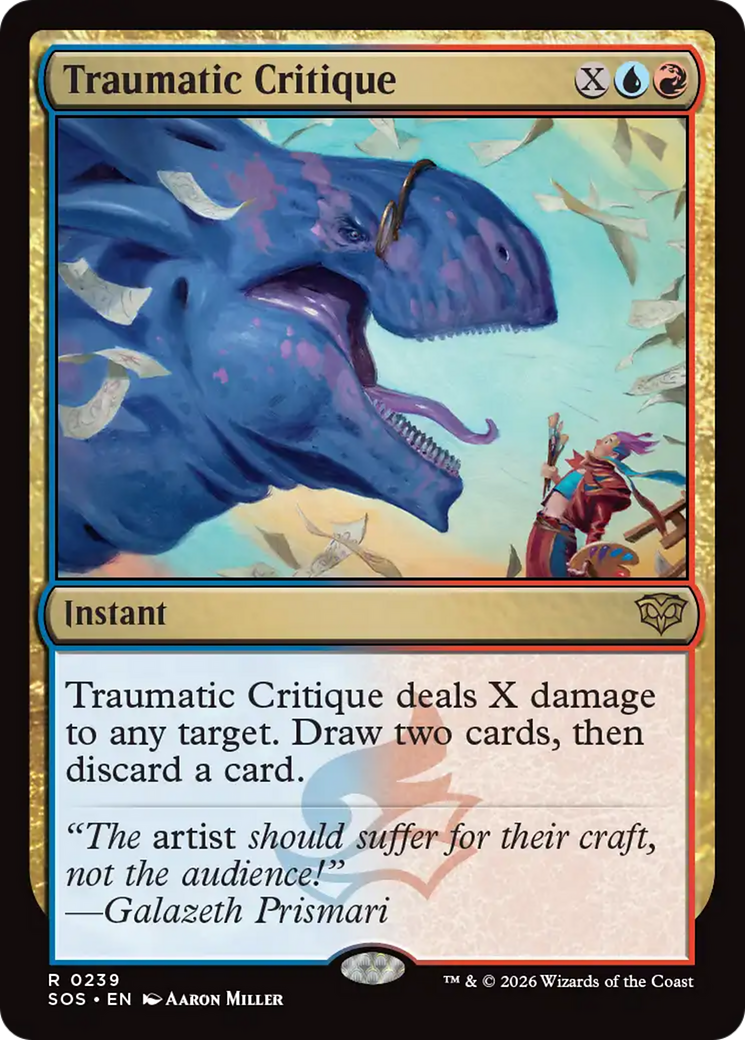 Traumatic Critique [Secrets of Strixhaven] | Impulse Games and Hobbies