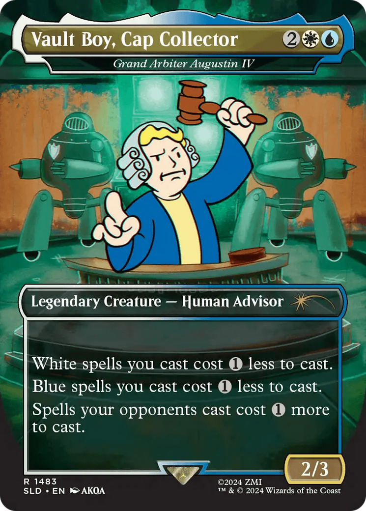 Vault Boy, Cap Collector - Grand Arbiter Augustin IV [Secret Lair Drop Series] | Impulse Games and Hobbies