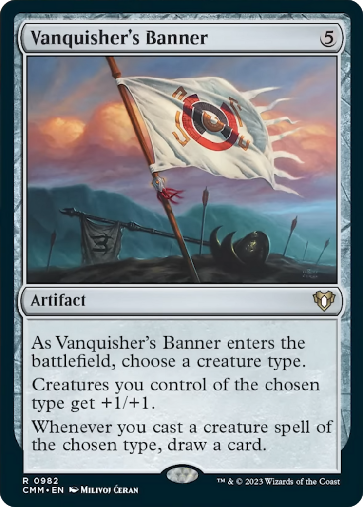 Vanquisher's Banner [Commander Masters] | Impulse Games and Hobbies