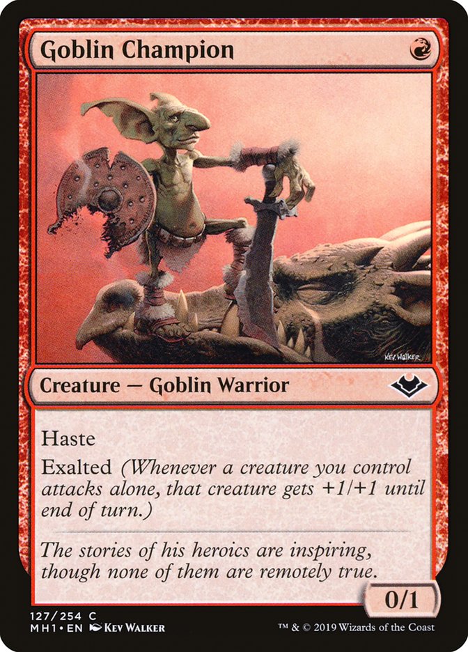 Goblin Champion [Modern Horizons] | Impulse Games and Hobbies