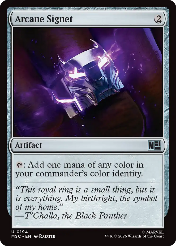 Arcane Signet (0194) [Marvel Super Heroes Commander] | Impulse Games and Hobbies