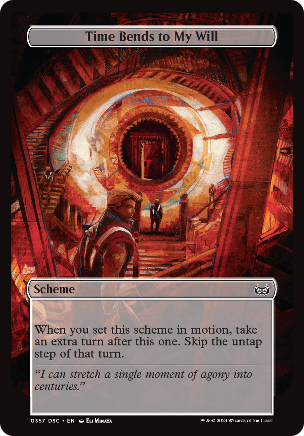 Time Bends to My Will (Full Art) [Duskmourn: Archenemy] | Impulse Games and Hobbies