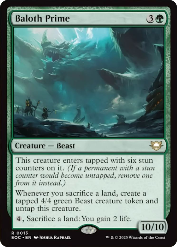 Baloth Prime [Edge of Eternities Commander] | Impulse Games and Hobbies