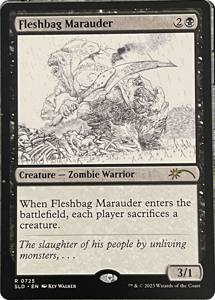 Fleshbag Marauder (Sketch Showcase) [Secret Lair Drop Series] | Impulse Games and Hobbies