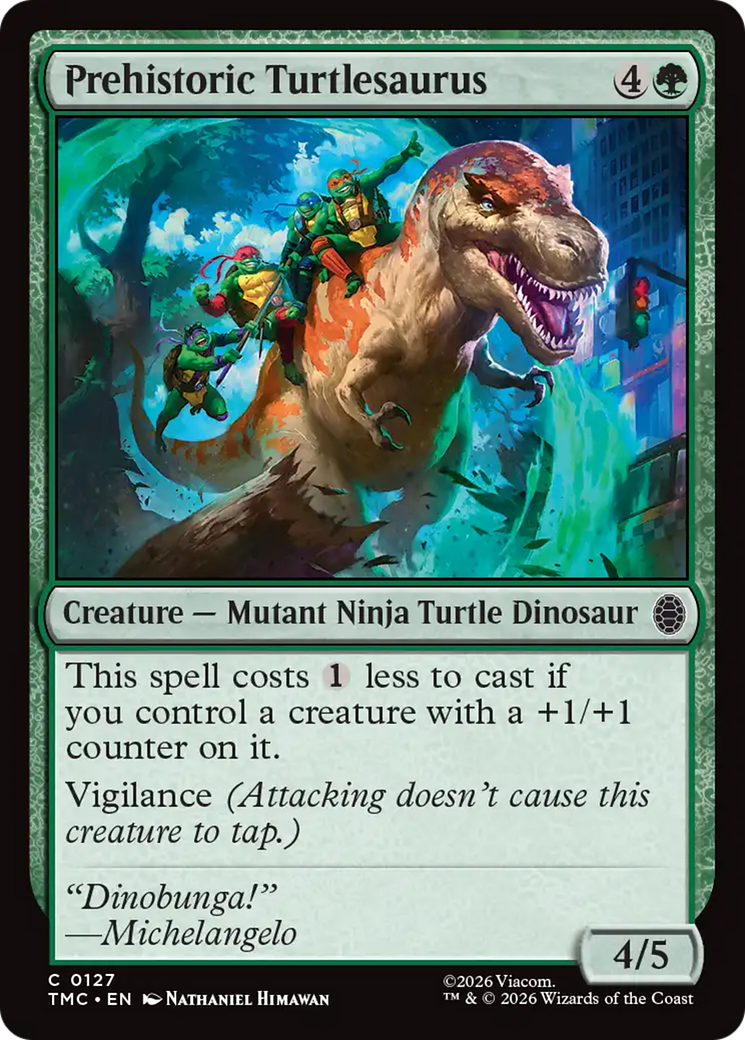 Prehistoric Turtlesaurus [Teenage Mutant Ninja Turtles Commander] | Impulse Games and Hobbies