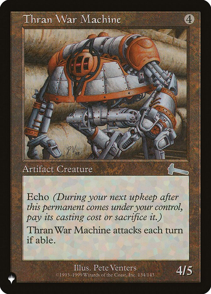 Thran War Machine [The List] | Impulse Games and Hobbies