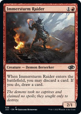 Immersturm Raider [Jumpstart 2022] | Impulse Games and Hobbies