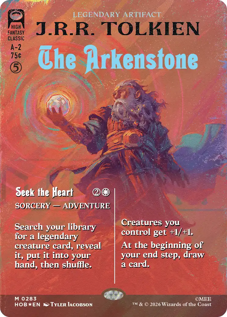 The Arkenstone (Borderless) (Surge Foil) [The Hobbit] | Impulse Games and Hobbies